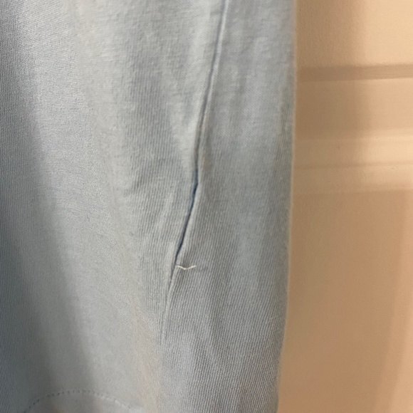 Ralph Lauren Sport Basic Short Sleeve V-Neck T-Shirt. Light Blue. Medium. - Picture 3 of 6